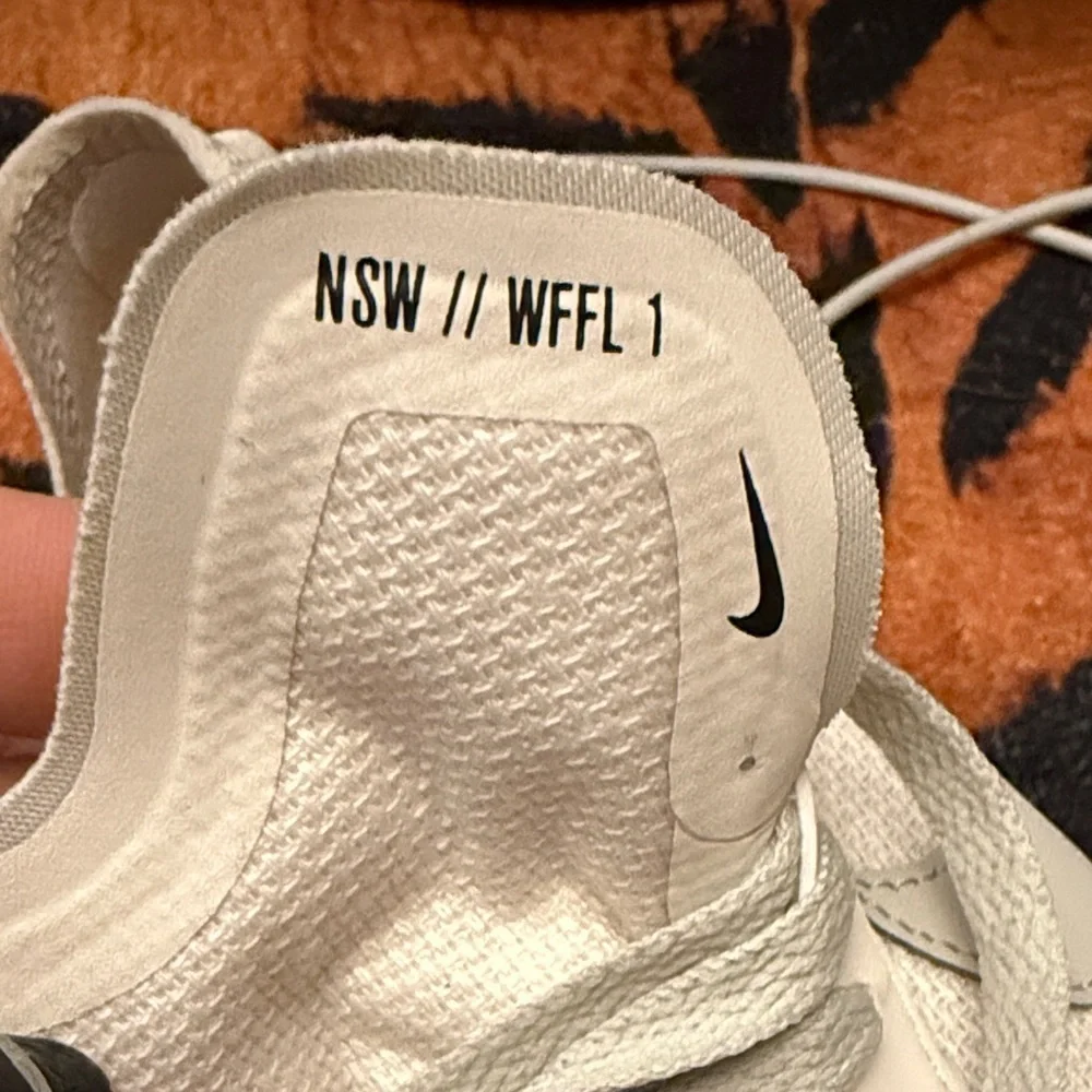 Nike Cream and Brown Waffle Sneakers